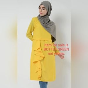 Bottle Green Tunic Dress